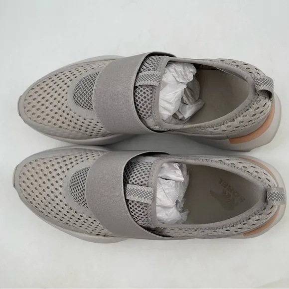 Sorel Women’s Kinetic Impact Strap Sneakers in Moonstone - Size 9.5