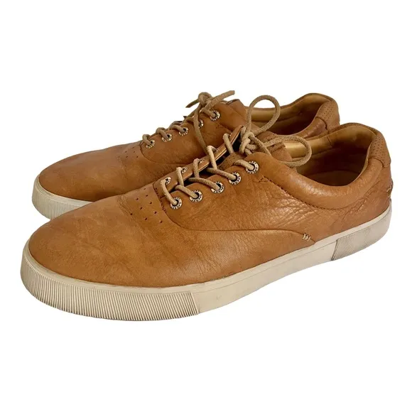 Sperry Top Sider Gold Cup Caramel Tan Leather Mens Shoes Size 11