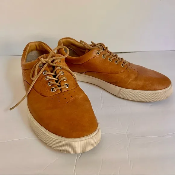 Sperry Top Sider Gold Cup Caramel Tan Leather Mens Shoes Size 11