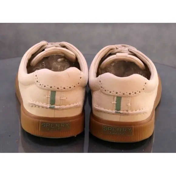 Sperry Top Sider Gold Cup Striper Plushwave Men's Sneakers Shoes Size 10.5 EUC