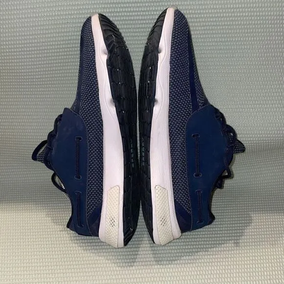 Sperry 7 Seas 3-Eyes Men’s Size 10M Navy Blue Boating Shoes Lightweight Athletic