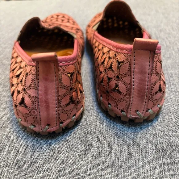 Spring Step Women's Flowerflow Shoes, Salmon, Size