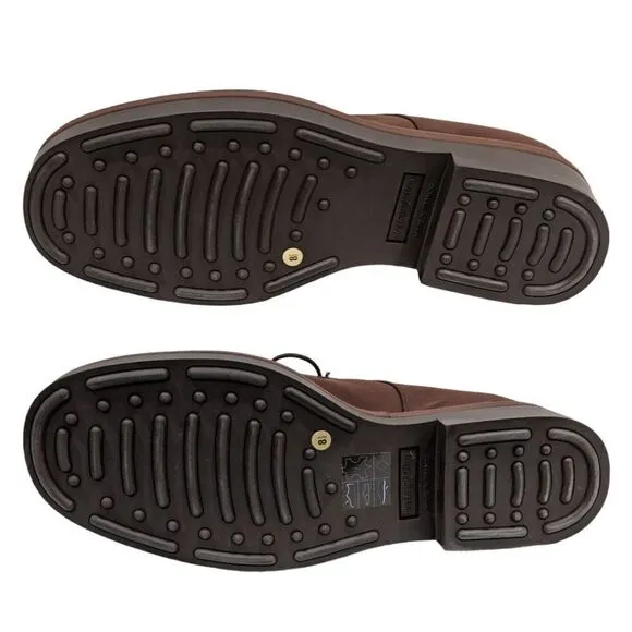 Stephane Kelian Paris Brown Derby Lace Up Shoes Size 8 1/2