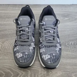 Stroll Mens Performance Knit Gray/Black Golf‎ Shoes Size 11 NEW