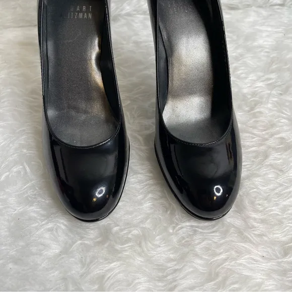 Stuart Weitzman Black Patent Pumps heels