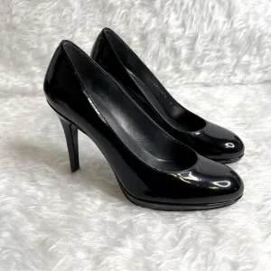 Stuart Weitzman Black Patent Pumps heels