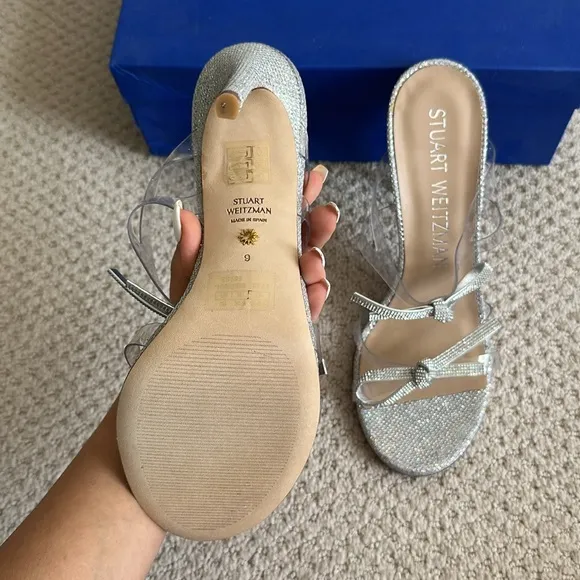 Stuart Weitzman Silver Women's Shoes