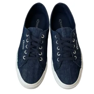 Superga Blue 2750 Denimshinyw Sneaker Women’s Size 7.5