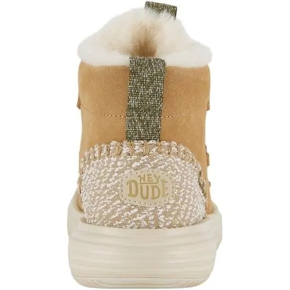 Tan Suede Boot Women's Boots Pull On Comfortable Light-Weight‎ Outdoor Shoes