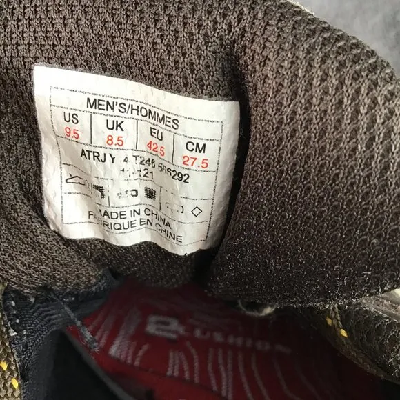 The North Face Hedgehog III GTX All Terrain Shoes Mens Sz 9.5