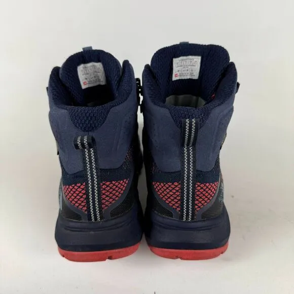 The North Face Ultra Fastpack 3 Mid GTX Boot Womens 10 Navy Lace-Up Hiking Shoes