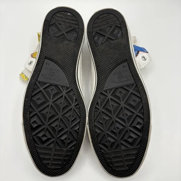 The Simpsons 25th Anniversary Converse All Star Size Men's 10.5 Women's 12.5