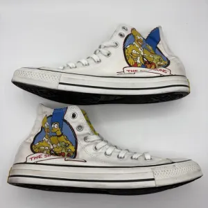 The Simpsons 25th Anniversary Converse All Star Size Men's 10.5 Women's 12.5