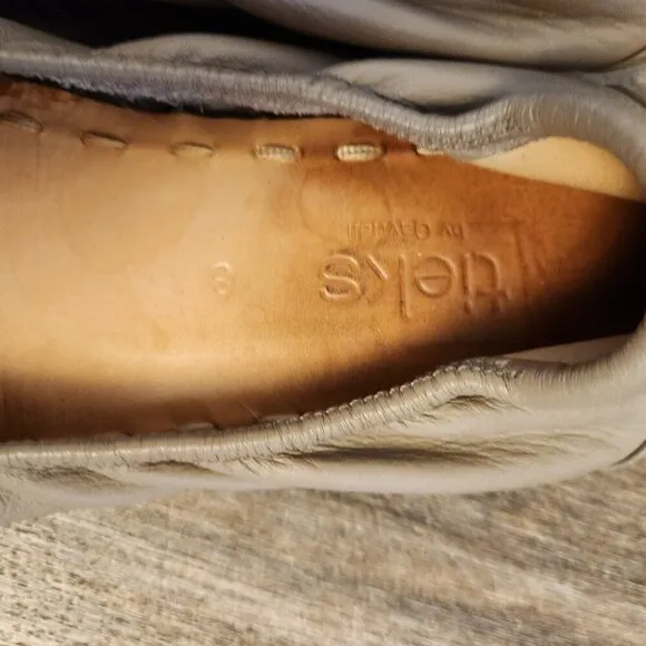 Tieks By Gavrieli Women’s Sz 8 Comfortable Ballet Flats Light Tan  Leather Shoes