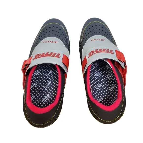TIME Vintage Cycling Shoes Mountain Bike 2 Bolts Size EU 44 US 10.5 EXCELLENT