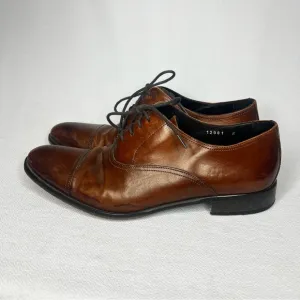 To Boot New York Adam Derrick 12981 Black Cap Toe Oxford Dress Shoes Men’s 8