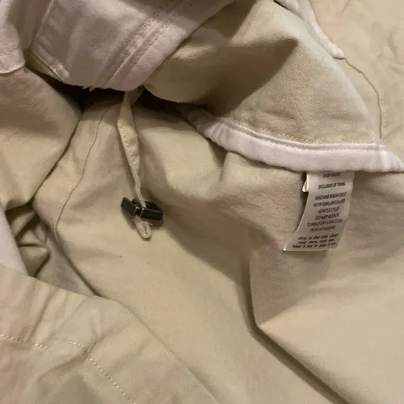 Toad &amp; Co organic cotton utility jacket tan jacket size medium