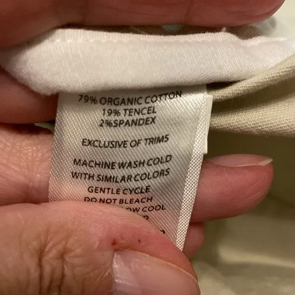 Toad &amp; Co organic cotton utility jacket tan jacket size medium