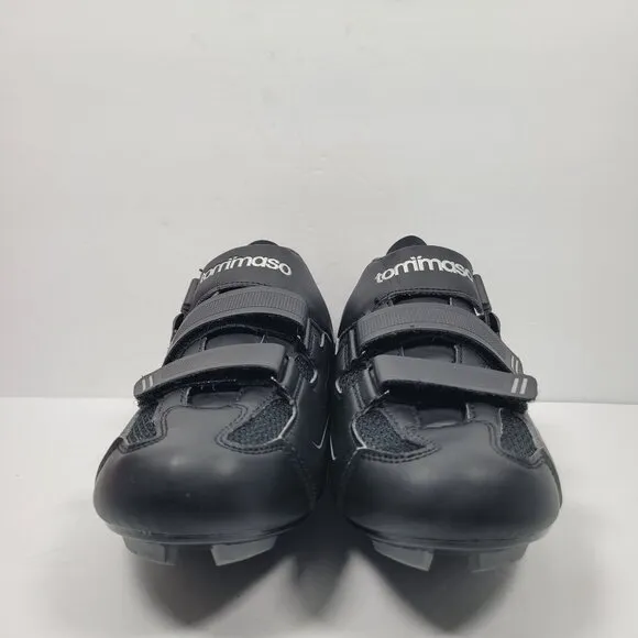 Tommaso Strada 200 Men's Black Cycling Shoes US Size 10.5