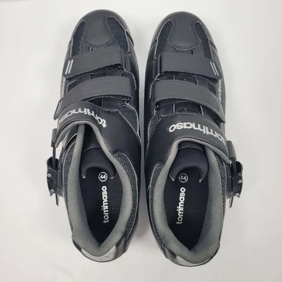 Tommaso Strada 200 Men's Black Cycling Shoes US Size 10.5