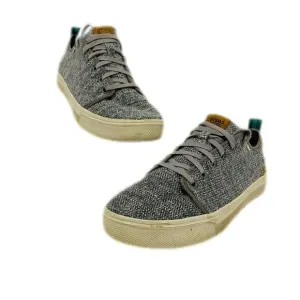 Toms Mens Gray Round Toe Low Top Lace Up Casual Sneakers Shoes Size 9 10013012