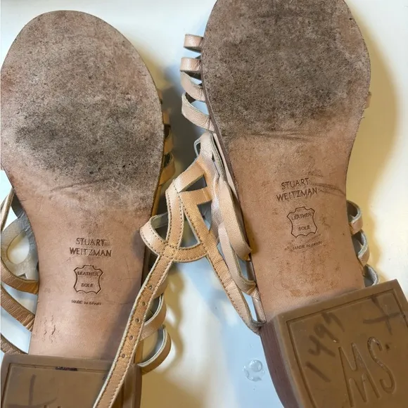 TORY BURCH Huarache Ankle Wedge Booties Sandal Shoes Size 9 ($325)
