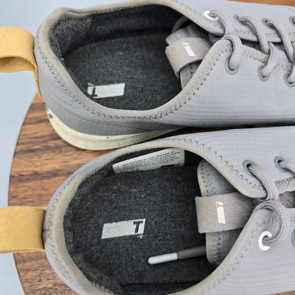 True Linkswear All Day Ripstop Golf Shoes Men's 11.5 Gray Spikeless Sneakers