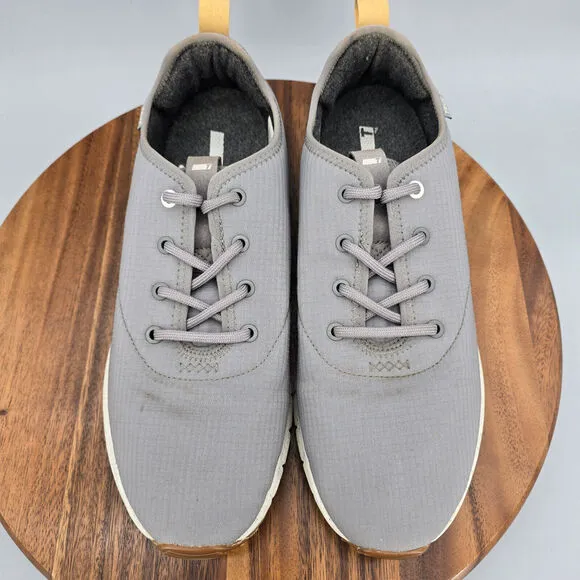 True Linkswear All Day Ripstop Golf Shoes Men's 11.5 Gray Spikeless Sneakers