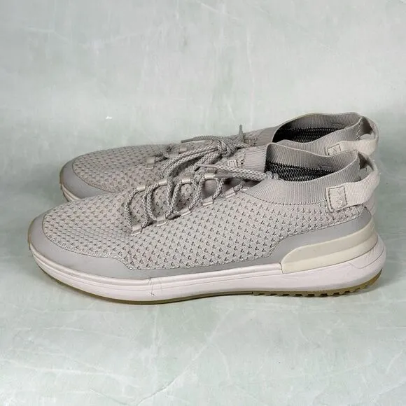 TRUE Linkswear Lux Tour Golf Shoes Mens Size 12 Grey Knit  Athletic Spikeless