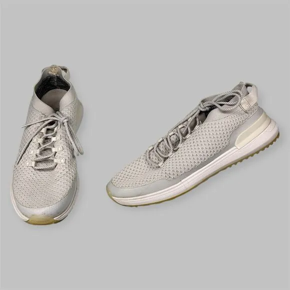 TRUE Linkswear Lux Tour Golf Shoes Mens Size 12 Grey Knit  Athletic Spikeless