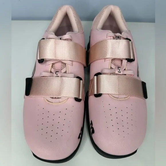 TYR L1 Lifters Soft Pink Crossfit Weightlifting Strap Secure Shoes M 9.5 / W 11