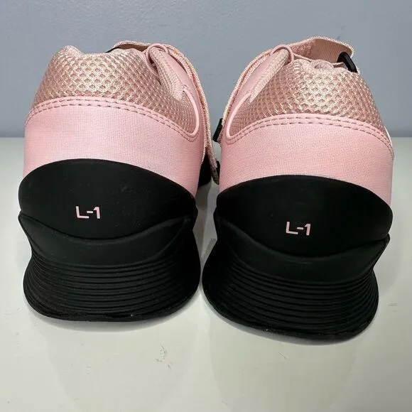 TYR L1 Lifters Soft Pink Crossfit Weightlifting Strap Secure Shoes M 9.5 / W 11