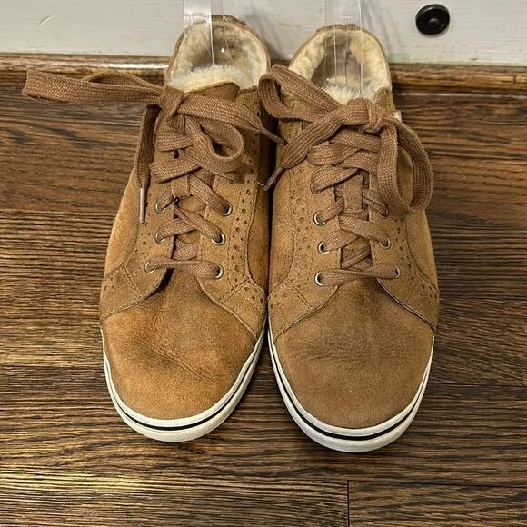 UGG Roxford Twin Face Bomber Jacket Chestnut Men's Shoes - Size 7.5