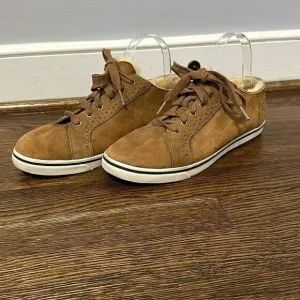 UGG Roxford Twin Face Bomber Jacket Chestnut Men's Shoes - Size 7.5