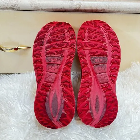 Ugg X Atmos Ca805 X Lace Low Top Red Leather Sneakers Shoes Mens 11.5