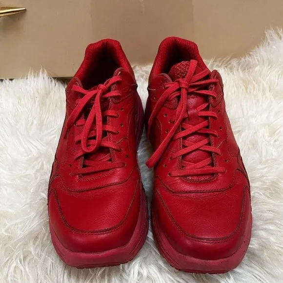 Ugg X Atmos Ca805 X Lace Low Top Red Leather Sneakers Shoes Mens 11.5