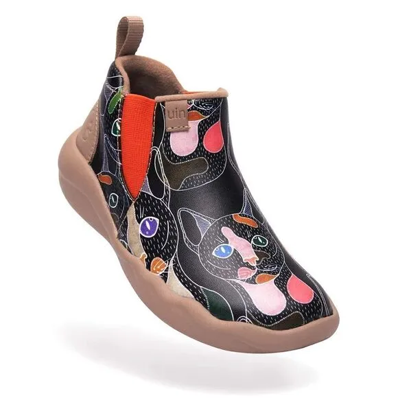 UIN Kid's Walking Shoes Casual Comfort Boy Girl Toledo (The Cheetah Granada)