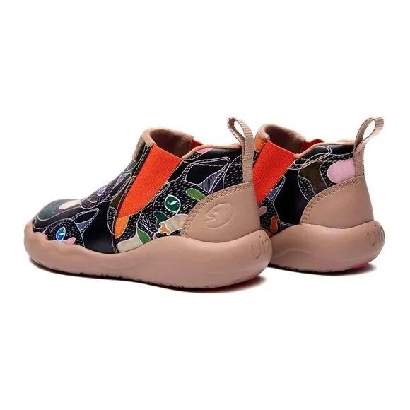 UIN Kid's Walking Shoes Casual Comfort Boy Girl Toledo (The Cheetah Granada)