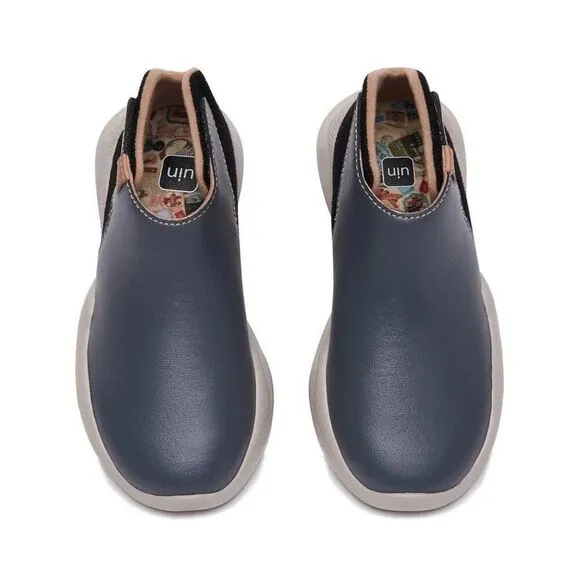 UIN Kid's Walking Shoes Casual Comfort Boy Girl (DIMGRAY MIJAS XII KID)