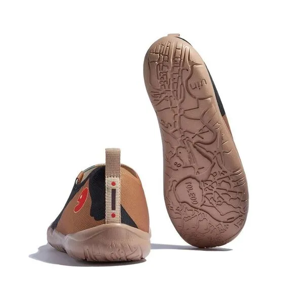 UIN Men's Walking Travel Shoes Slip On Casual Comfort Loafers (Peru Memory)