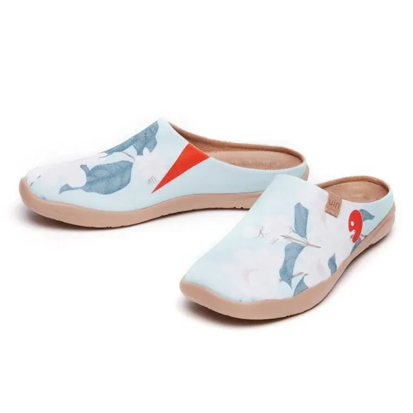 Uin Minty Peony Malaga Slipper  7.5 🆕 Without Box