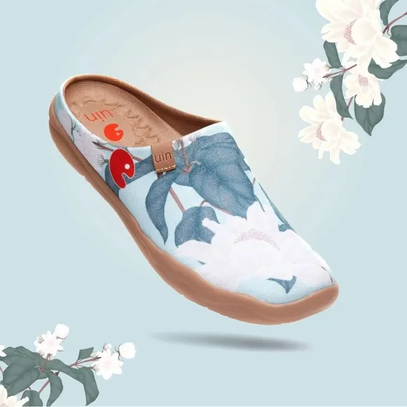Uin Minty Peony Malaga Slipper  7.5 🆕 Without Box