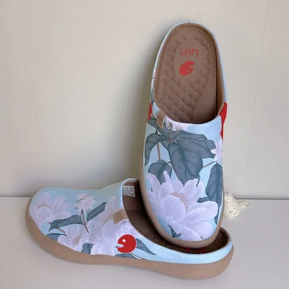 Uin Minty Peony Malaga Slipper  7.5 🆕 Without Box