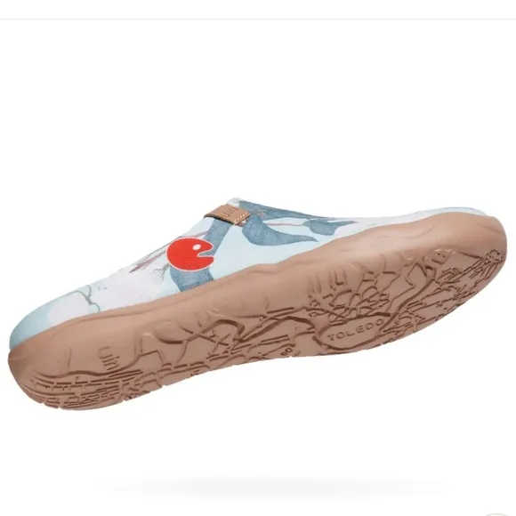 Uin Minty Peony Malaga Slipper  7.5 🆕 Without Box