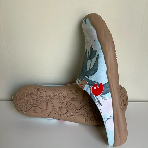 Uin Minty Peony Malaga Slipper  7.5 🆕 Without Box