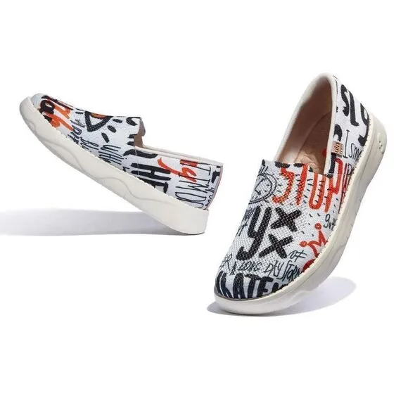 UIN Women's Loafers Casual Comfort Travel Shoes (DAILY GREETINGS TARRAGONA II)