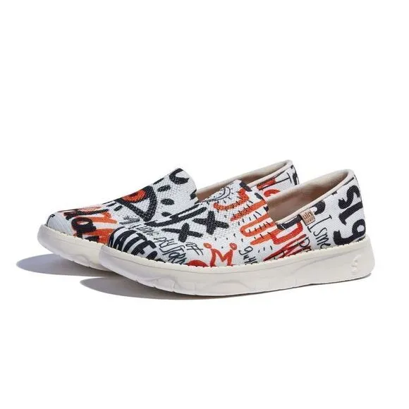 UIN Women's Loafers Casual Comfort Travel Shoes (DAILY GREETINGS TARRAGONA II)