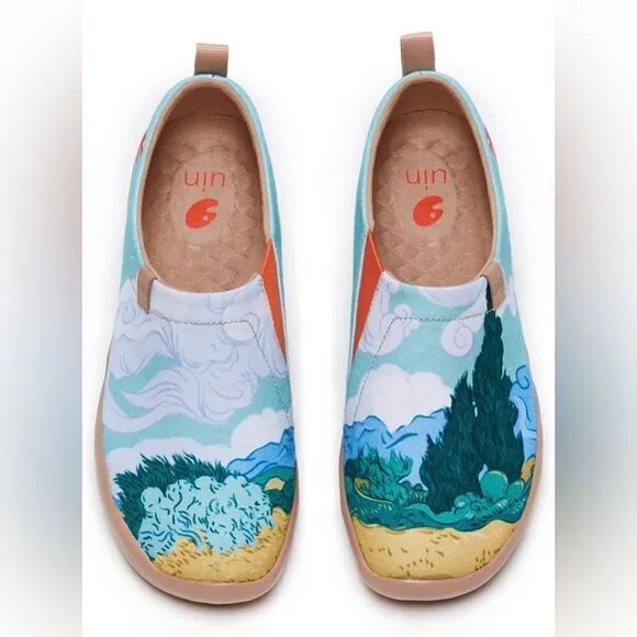 UIN Women's The National Gallery&amp;uin Collaborative Collection Shoes(Van Gogh304)