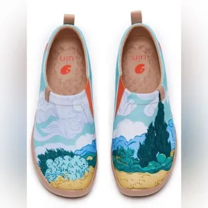 UIN Women's The National Gallery&amp;uin Collaborative Collection Shoes(Van Gogh304)