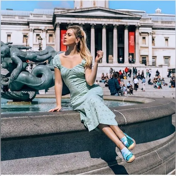 UIN Women's The National Gallery&amp;uin Collaborative Collection Shoes(Van Gogh304)